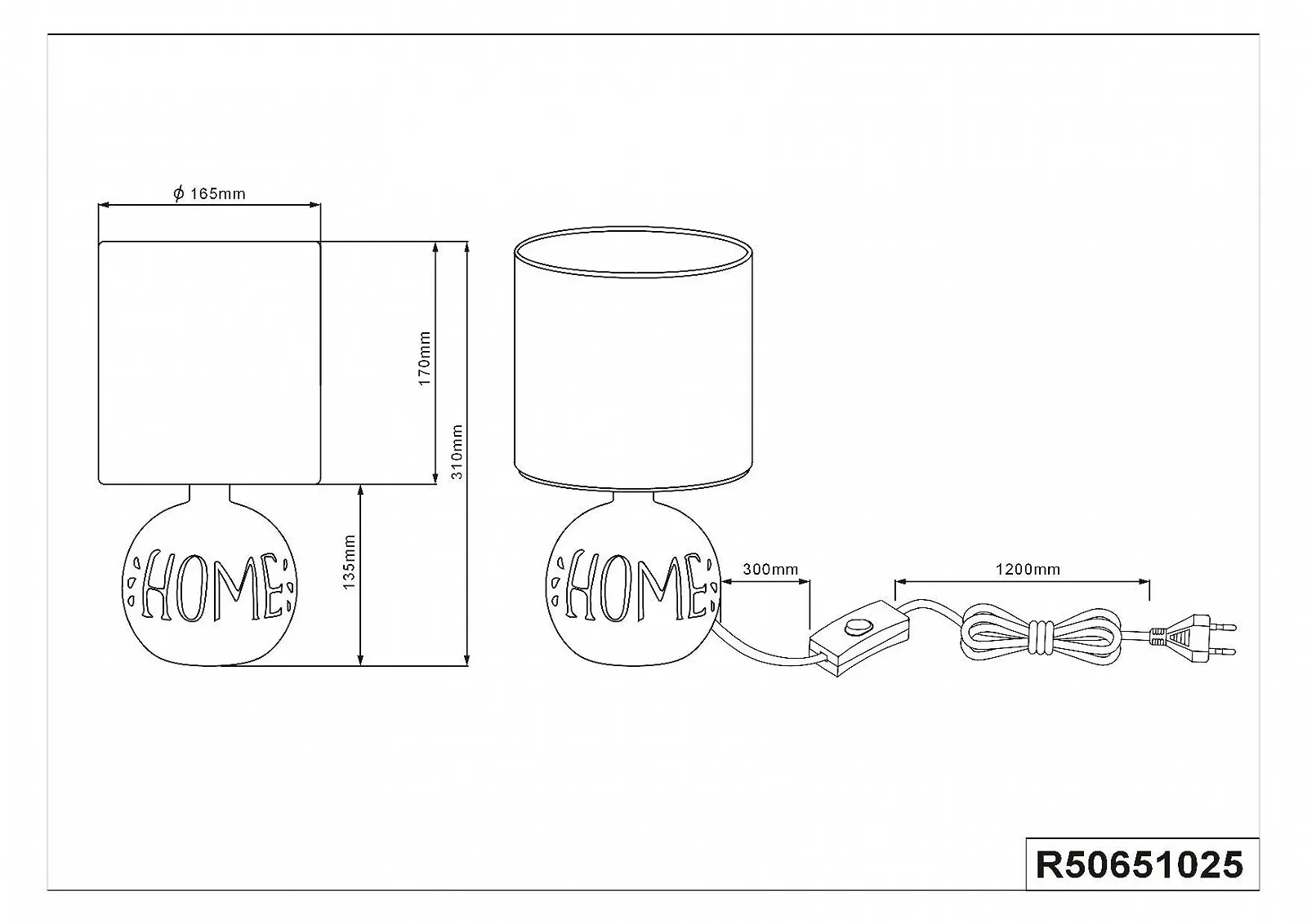 Настільна лампа Reality Leuchten Emmy 2.5 Вт Матовий нікель, фото №3