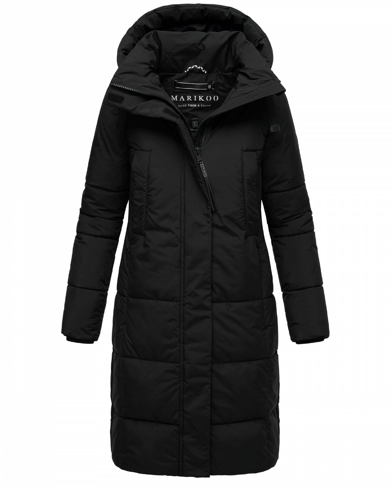 Пальто зимнее MARIKOO Laryaa XVI Женское Теплое стеганое Длинное со съемным капюшоном, фото №5 Пальто зимнее MARIKOO Laryaa XVI Женское Теплое стеганое Длинное со съемным капюшоном, фото №5