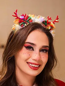 Обруч IYOU Святковий Різдвяний Головний Убір - Фото 1