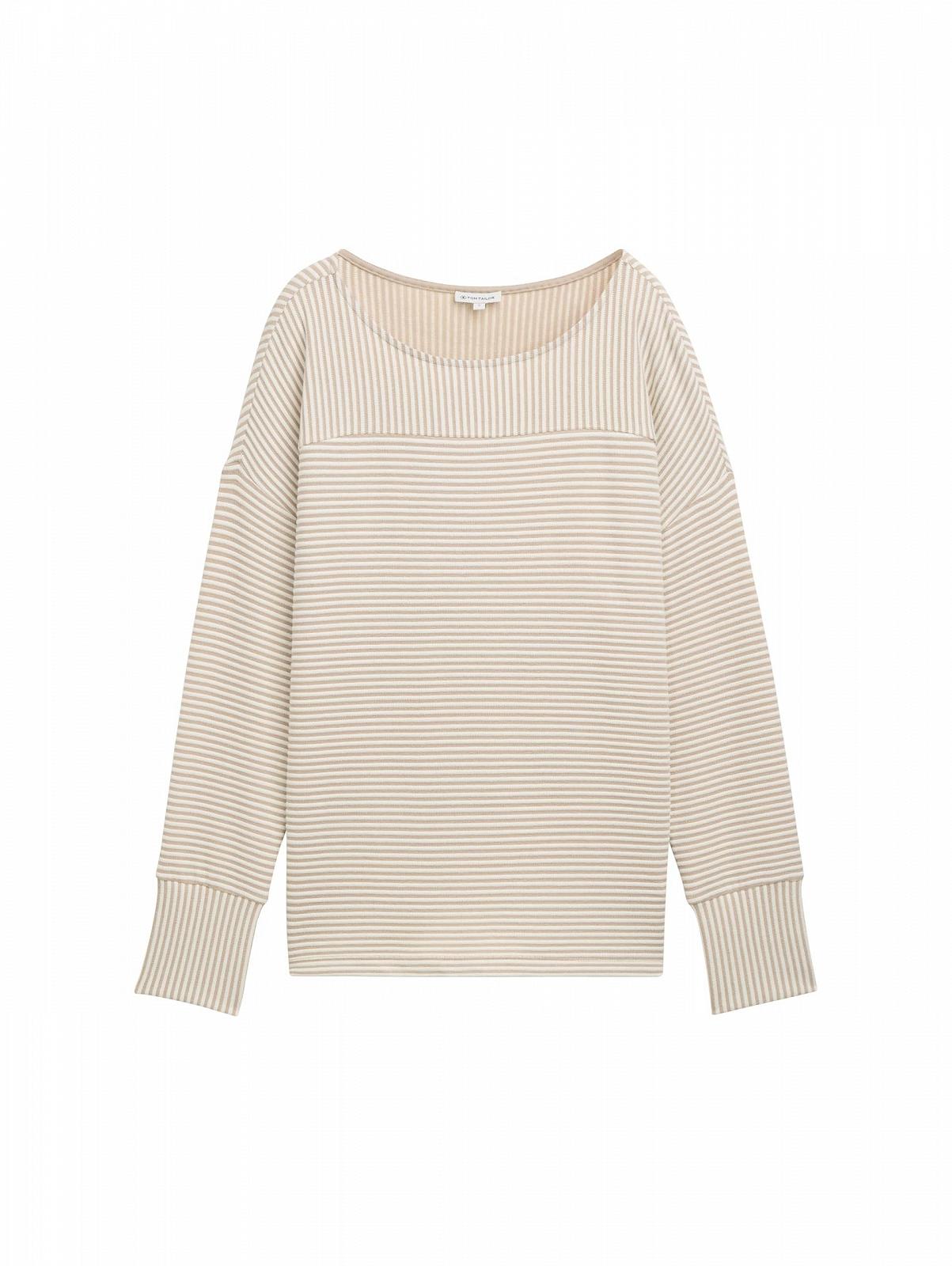 Женская Толстовка TOM TAILOR В Полоску, фото №4