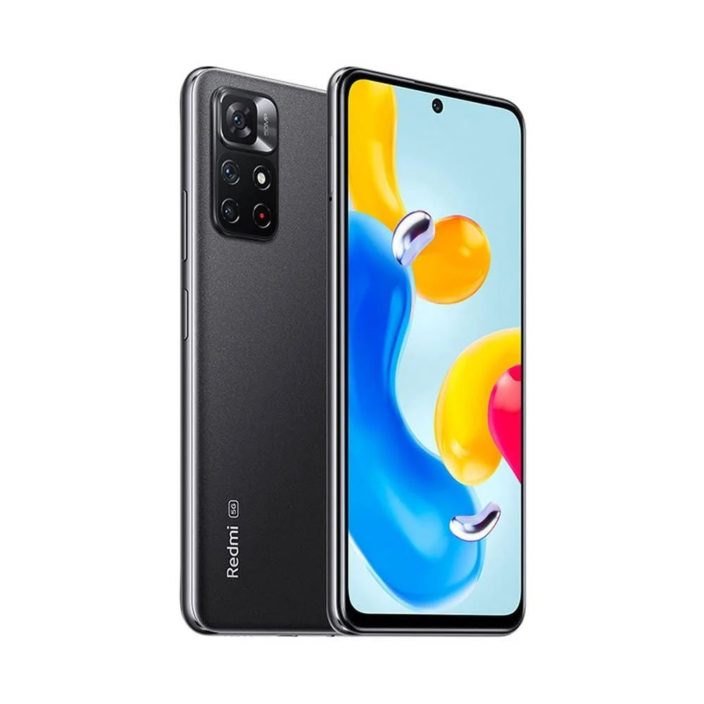 Смартфон Xiaomi Redmi Note 11S 5G MTK Dimensity 810 33Вт Pro 50Мп AI потрійна камера NFC 4/64ГБ Нічний чорний, фото №1