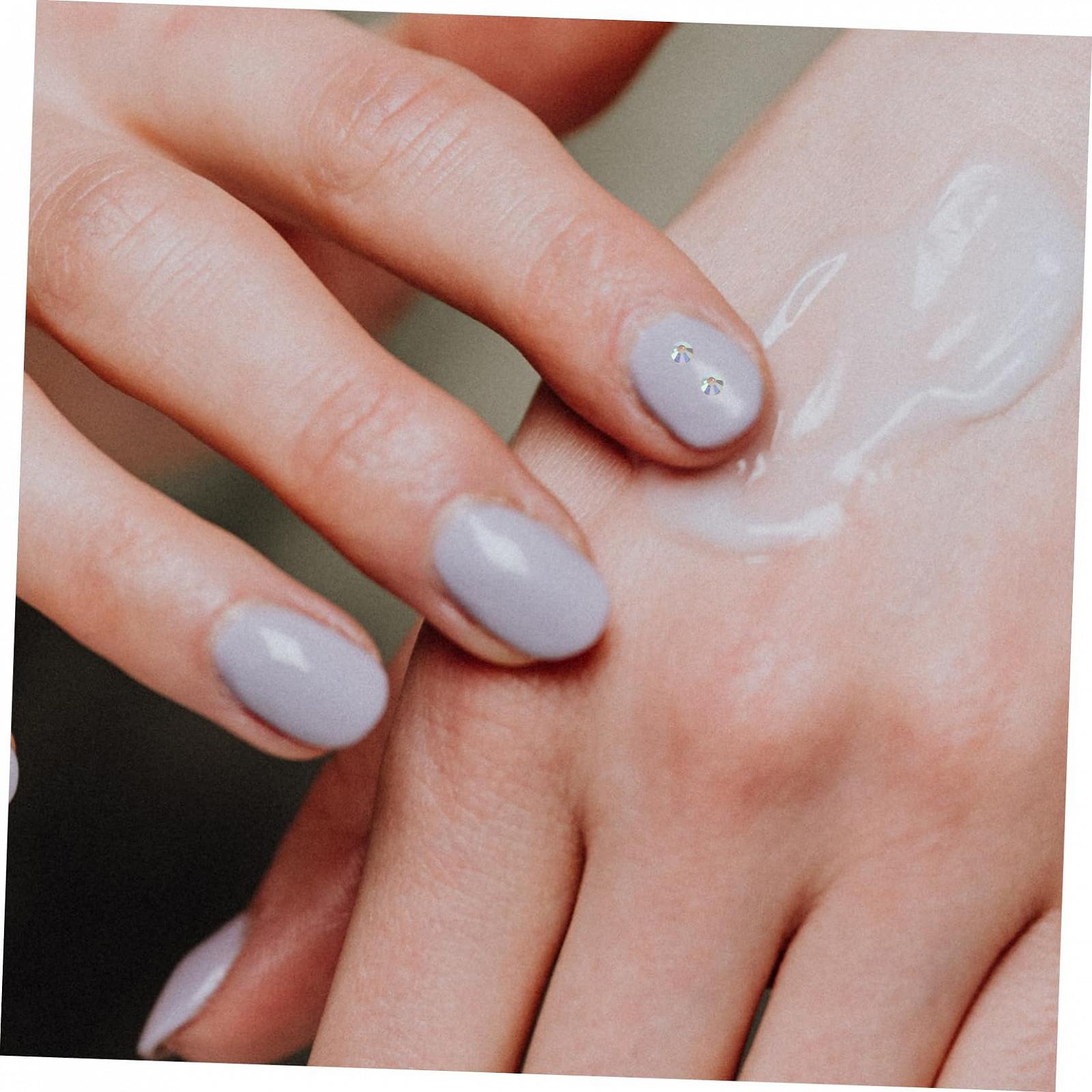 Набір прикрас для нігтів PACKOVE 12 відділень Стрази Flatback Блискітки Декор, фото №3