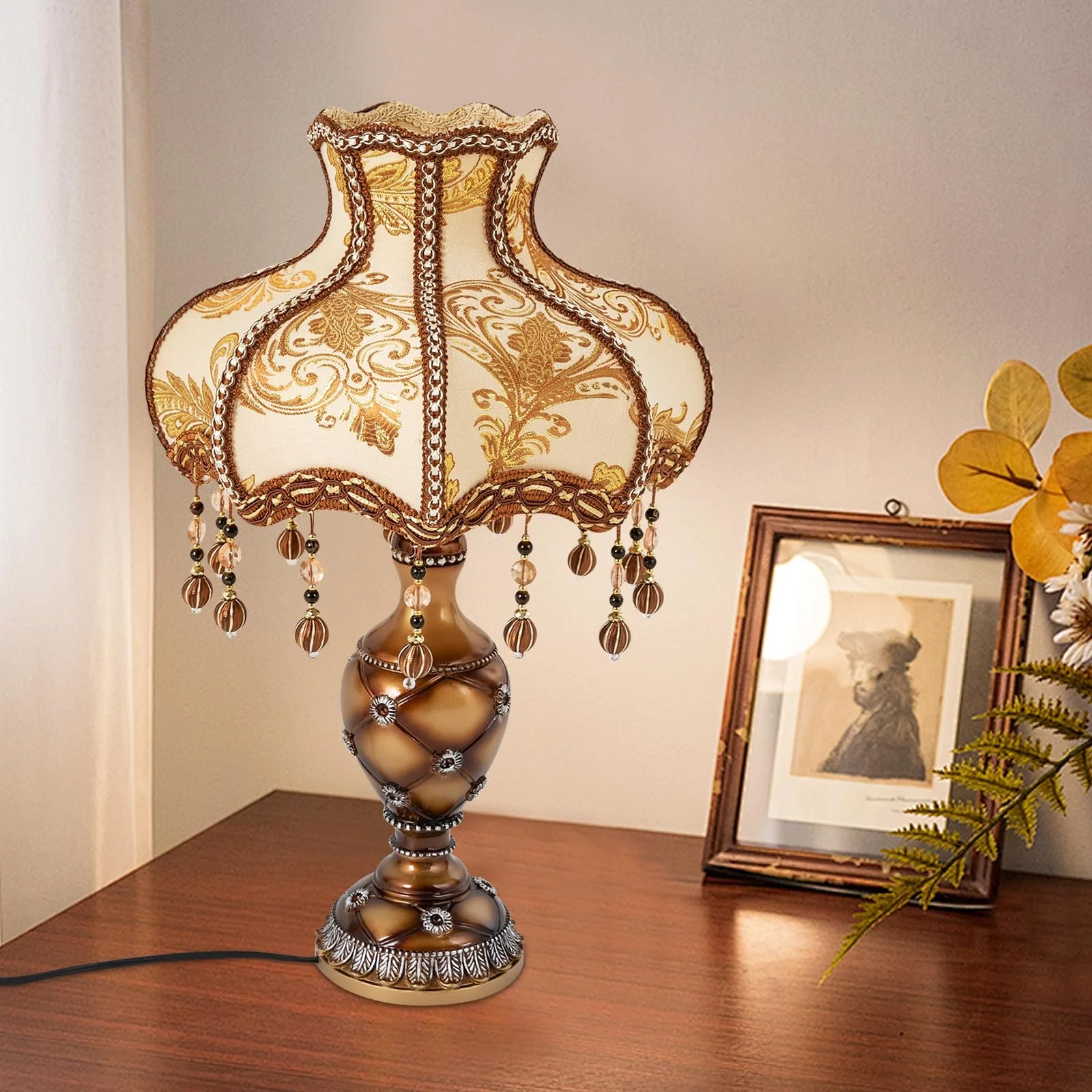 Настільна лампа Vintage Dimmable Reading Lamp Rechargeable E26/E27, фото №9