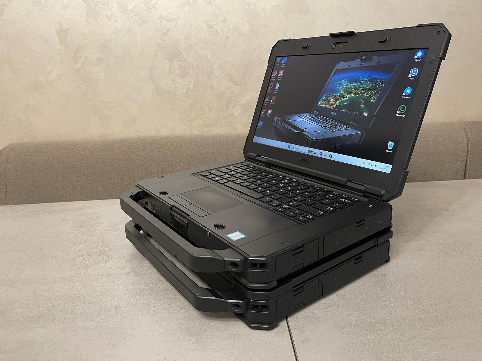Захищений ноутбук Dell 5424 Rugged, 14" FHD IPS, i7-8650U, 16GB, 500GB, Radeon RX 540 4GB, фото №3