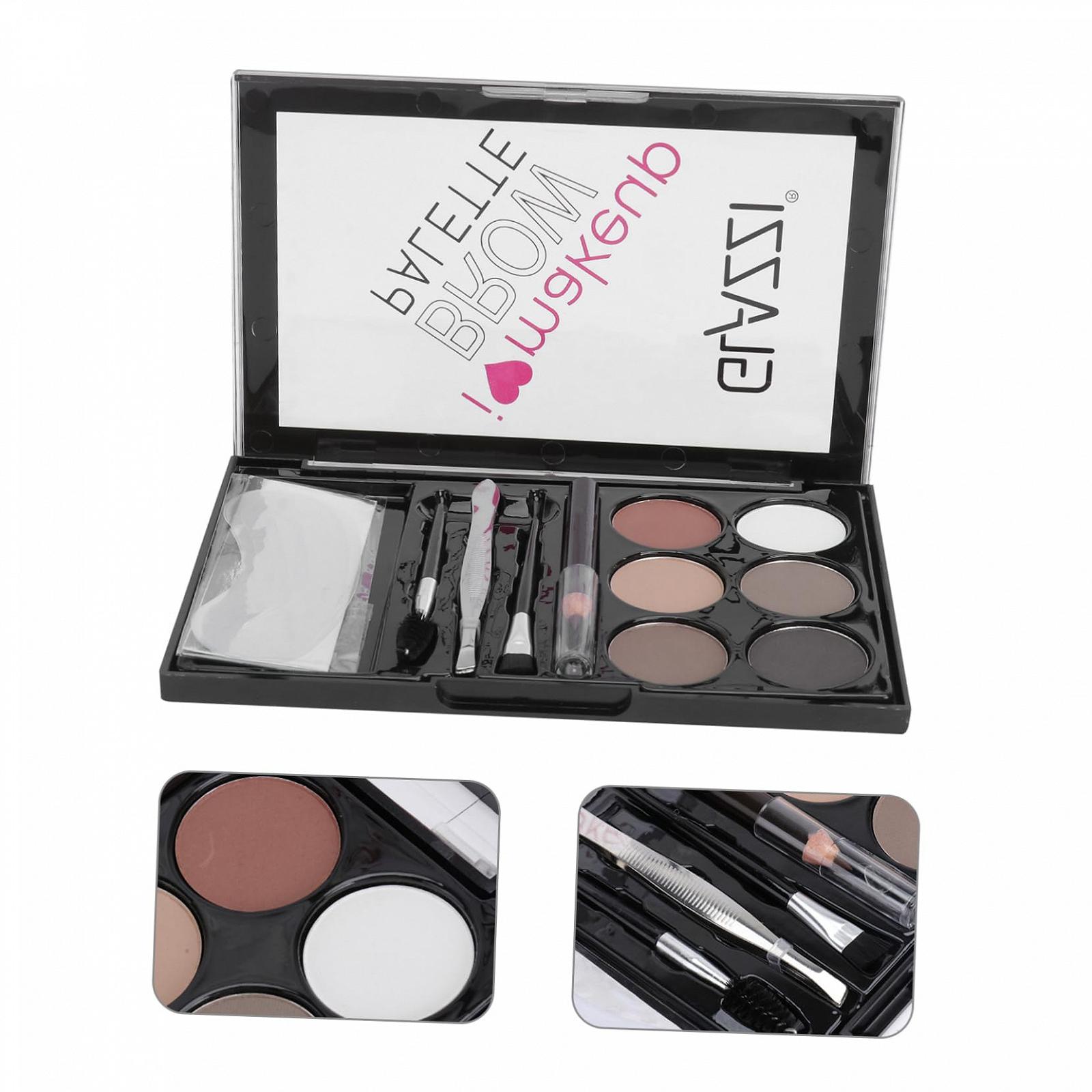 Набір Beavorty 3 Eyebrow Powder Eyebrow Brush Pomade Waterproof ABS, фото №6 Набір Beavorty 3 Eyebrow Powder Eyebrow Brush Pomade Waterproof ABS, фото №6