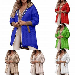 Купити Куртка Vhersily Зимова Коротка Пухова Модна Жіноча з Довгими Рукавами з Капюшоном - Фото 1 Куртка Vhersily Зимова Коротка Пухова Модна Жіноча з Довгими Рукавами з Капюшоном - Фото 1