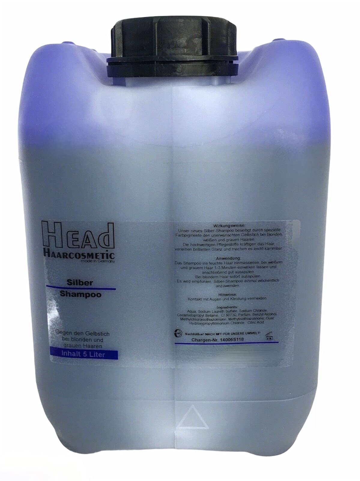 Шампунь Head Professional Silver 5 літрів, фото №1 Шампунь Head Professional Silver 5 літрів, фото №1