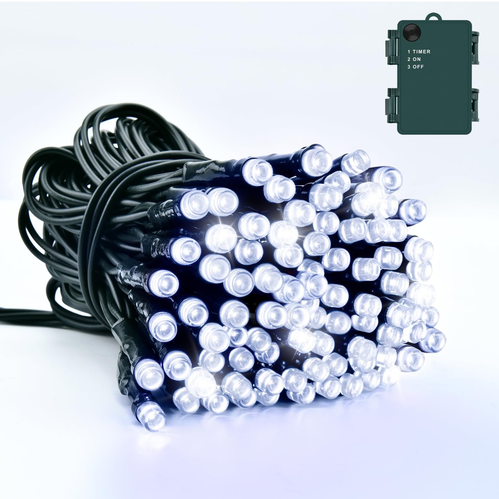 Гирлянда Dalugo 5 м 50 LED, холодный белый, фото №1