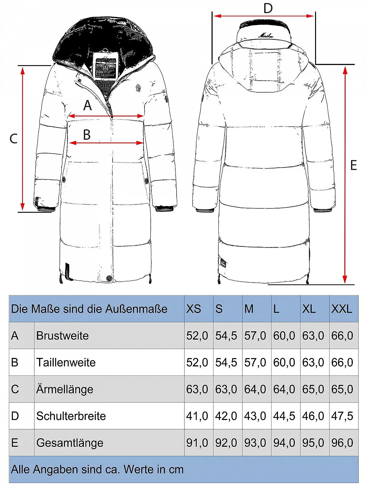 Пальто зимове Marikoo Streliziaa Жіноче, Парка, стьобане пальто,, фото №9