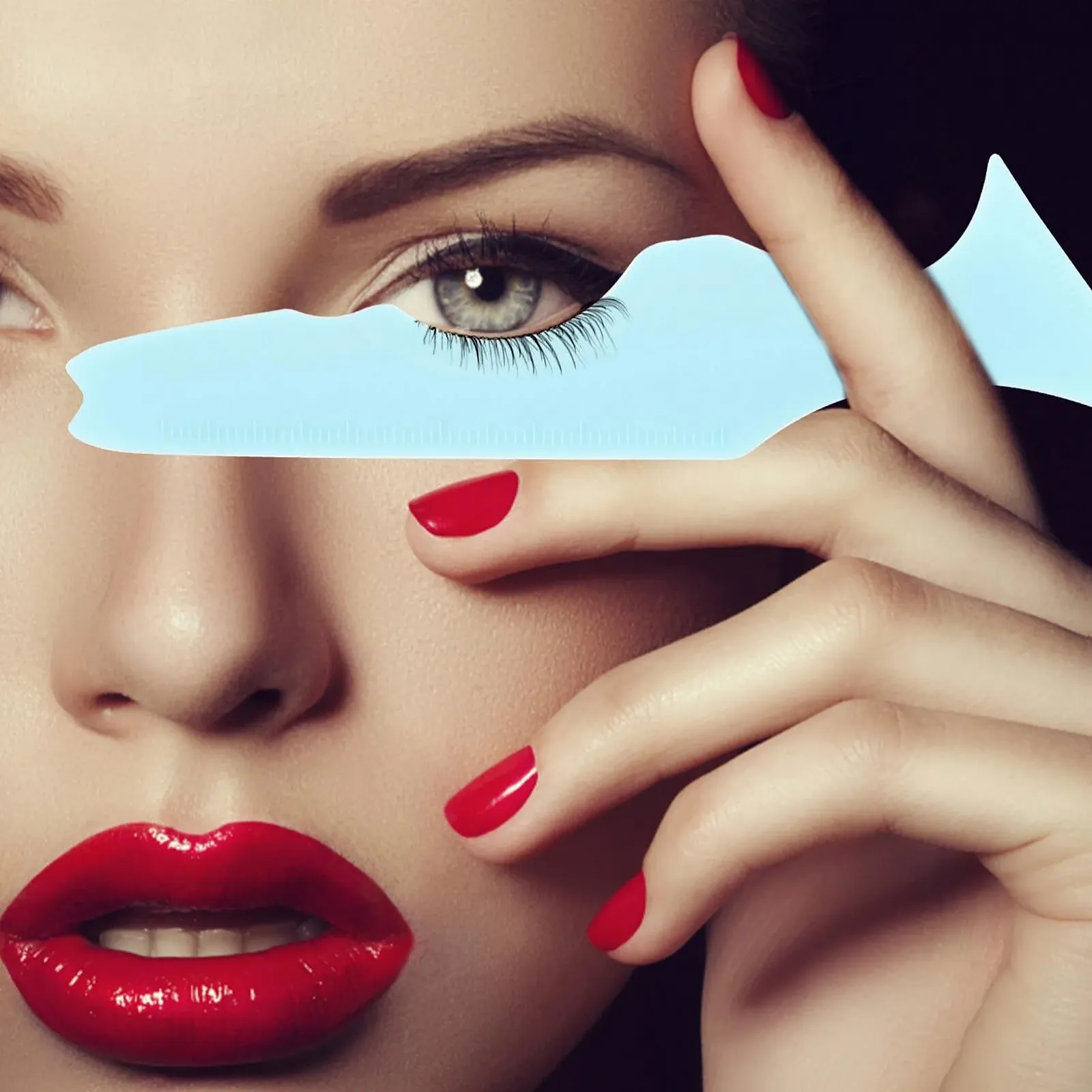 Трафарет для подводки глаз POPETPOP Силиконовый многоразовый, фото №6 Трафарет для подводки глаз POPETPOP Силиконовый многоразовый, фото №6