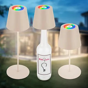 Настільна лампа B.K.Licht 3 in 1 RGBW LED IP44 сенсорна 36 см - Фото 1