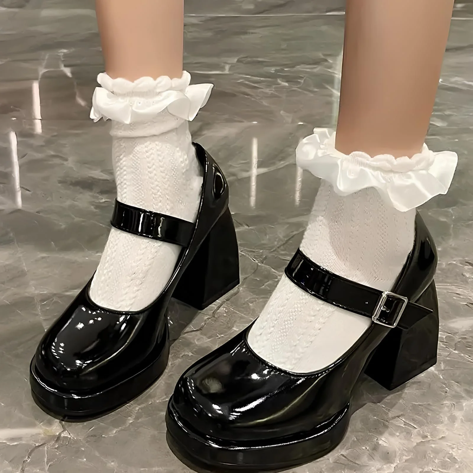 Шкарпетки з рюшами (6 пар), фото №7 Шкарпетки з рюшами (6 пар), фото №7