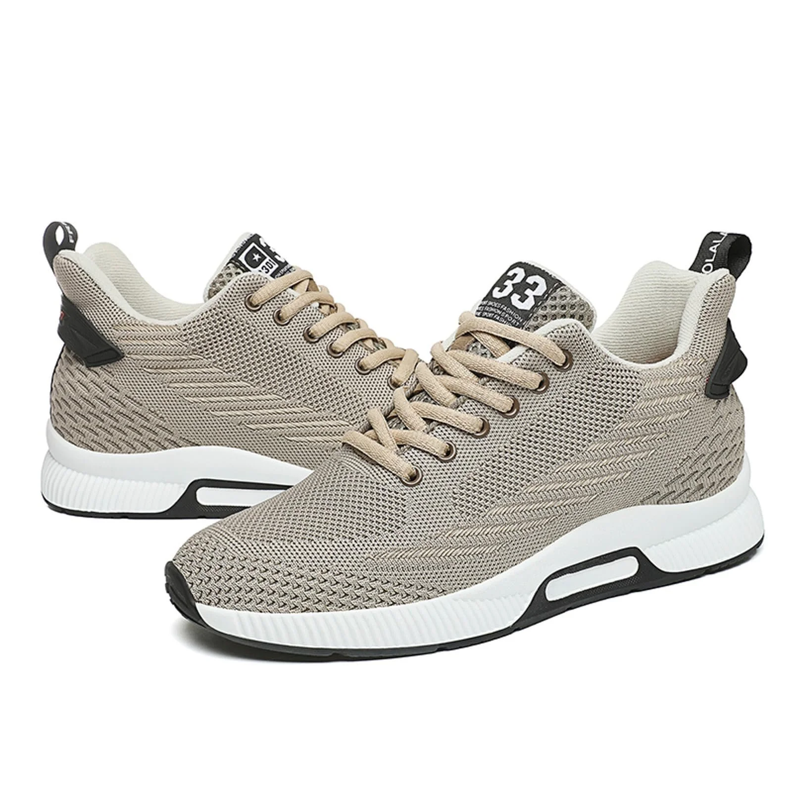 Кросівки Elevate Shoes Elevator Step Ups Increase Invisible Elevator Shoes The Larger Trainers Breeze Jogging Shoes Mesh, фото №4