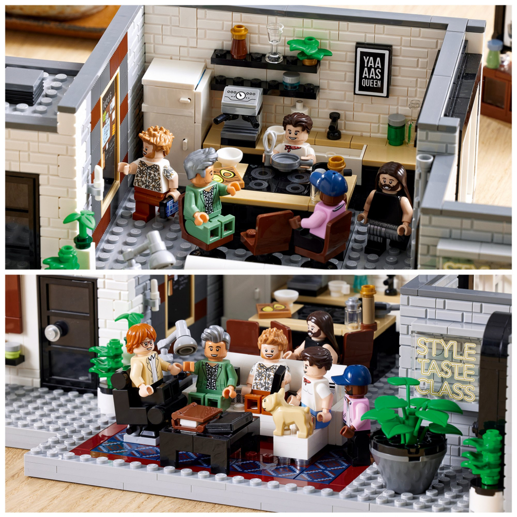 Конструктор LEGO Icons Queer Eye лофт Чудесной пятерки 974 детали 10291, фото №4
