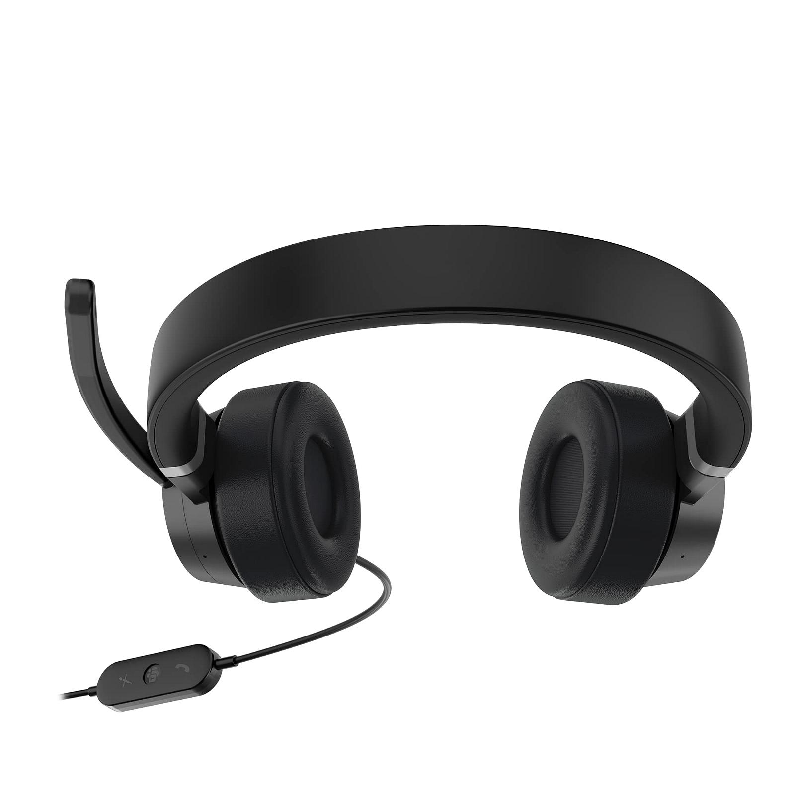 Навушники Lenovo Go ANC 4XD1C99223 Провідний USB Type-C Чорний, фото №6