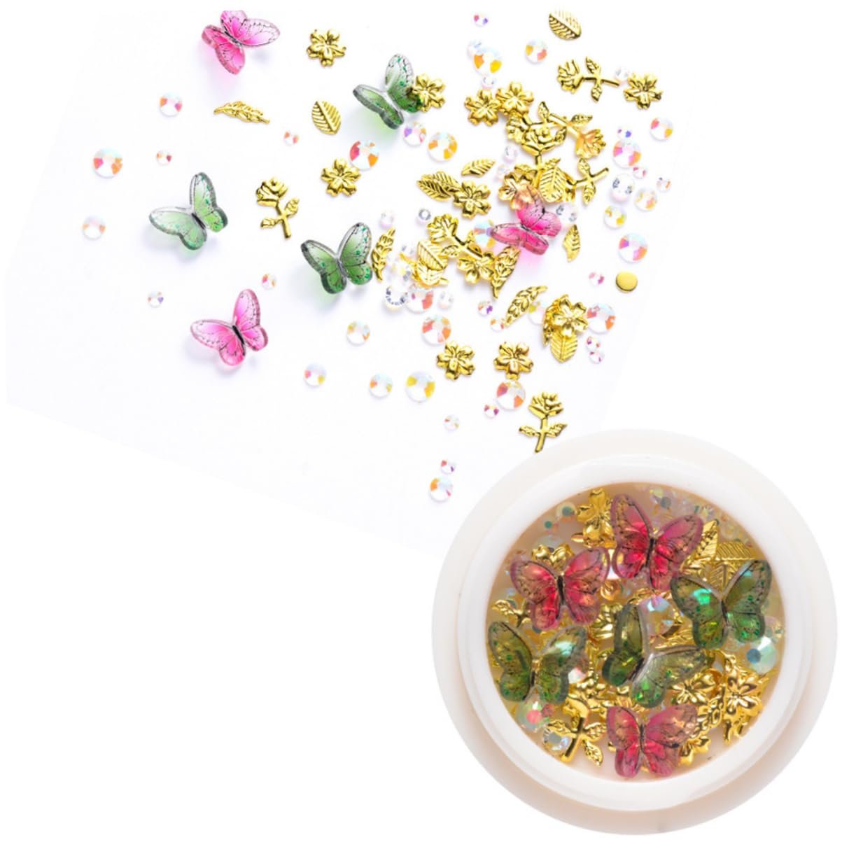 Украшения для ногтей Healeved Блестки-пайетки 6 коробок Украшения для маникюра Аксессуары для украшения ногтей, фото №9 Украшения для ногтей Healeved Блестки-пайетки 6 коробок Украшения для маникюра Аксессуары для украшения ногтей, фото №9