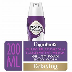 Гель для душу Imperial Leather Foamburst Plum Blossom and Cashmere Musk 6 шт synthetic.ua - Фото 1