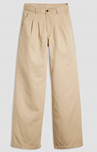 Жіночі штани Levis - Pleated Wideleg Trouser Safari - 25 34 - Фото 1