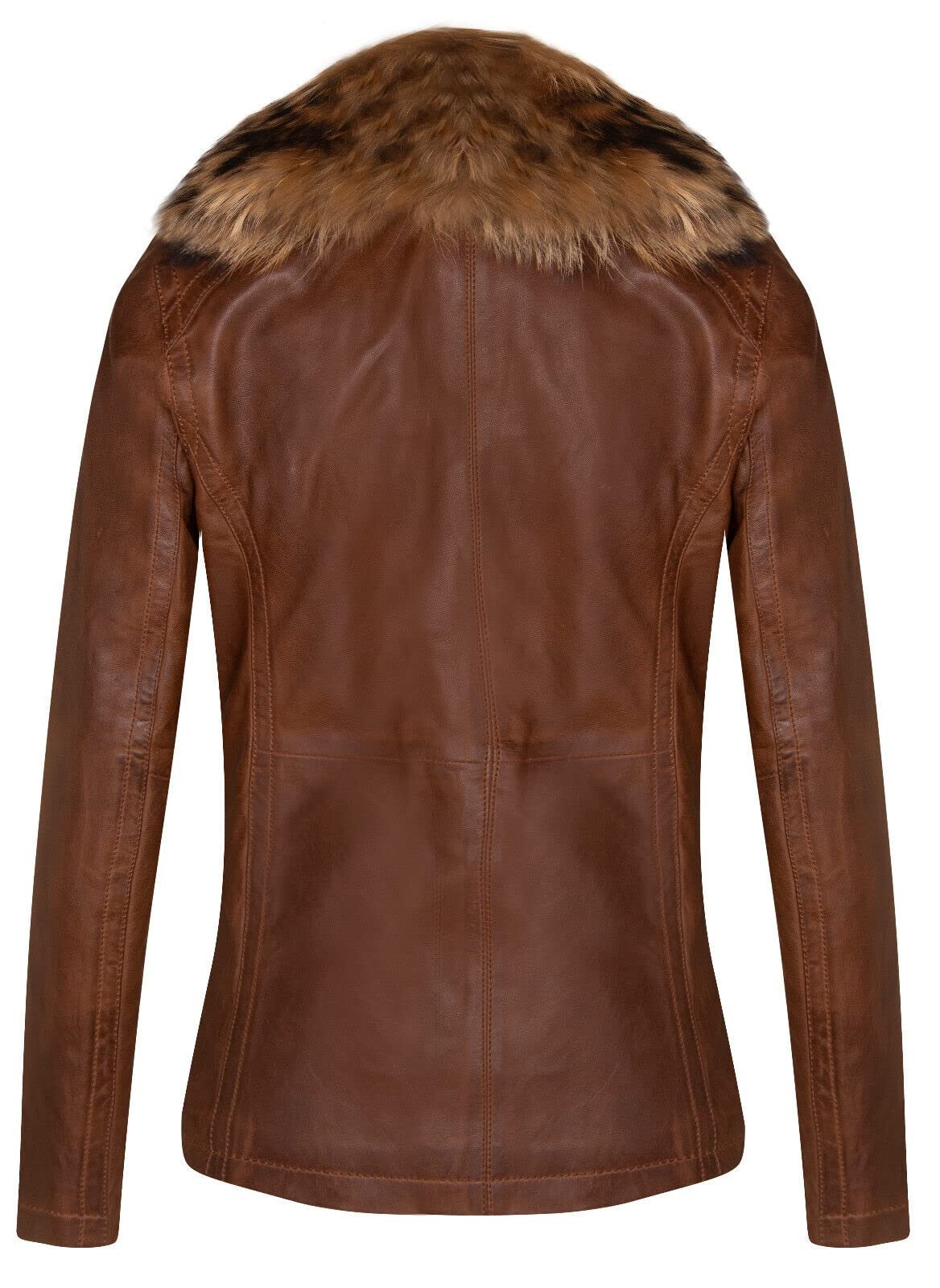 Кожаная куртка Biker Infinity Leather Parker Женская, кожа ягненка Наппа, фото №3