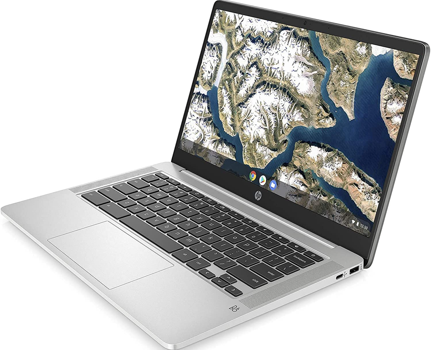 Ноутбук 14" HP Chromebook 14a-na0001sl Intel Celeron N4020 RAM 4GB eMMC 64GB 12год батарея Chrome OS (UKR), фото №3