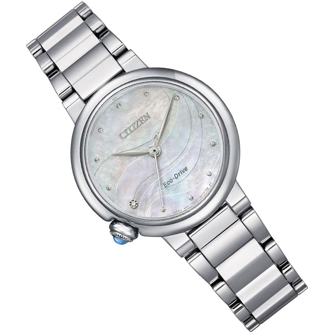 Часы женские Citizen Eco-Drive Аналоговые Ремешок из нержавеющей стали, фото №4