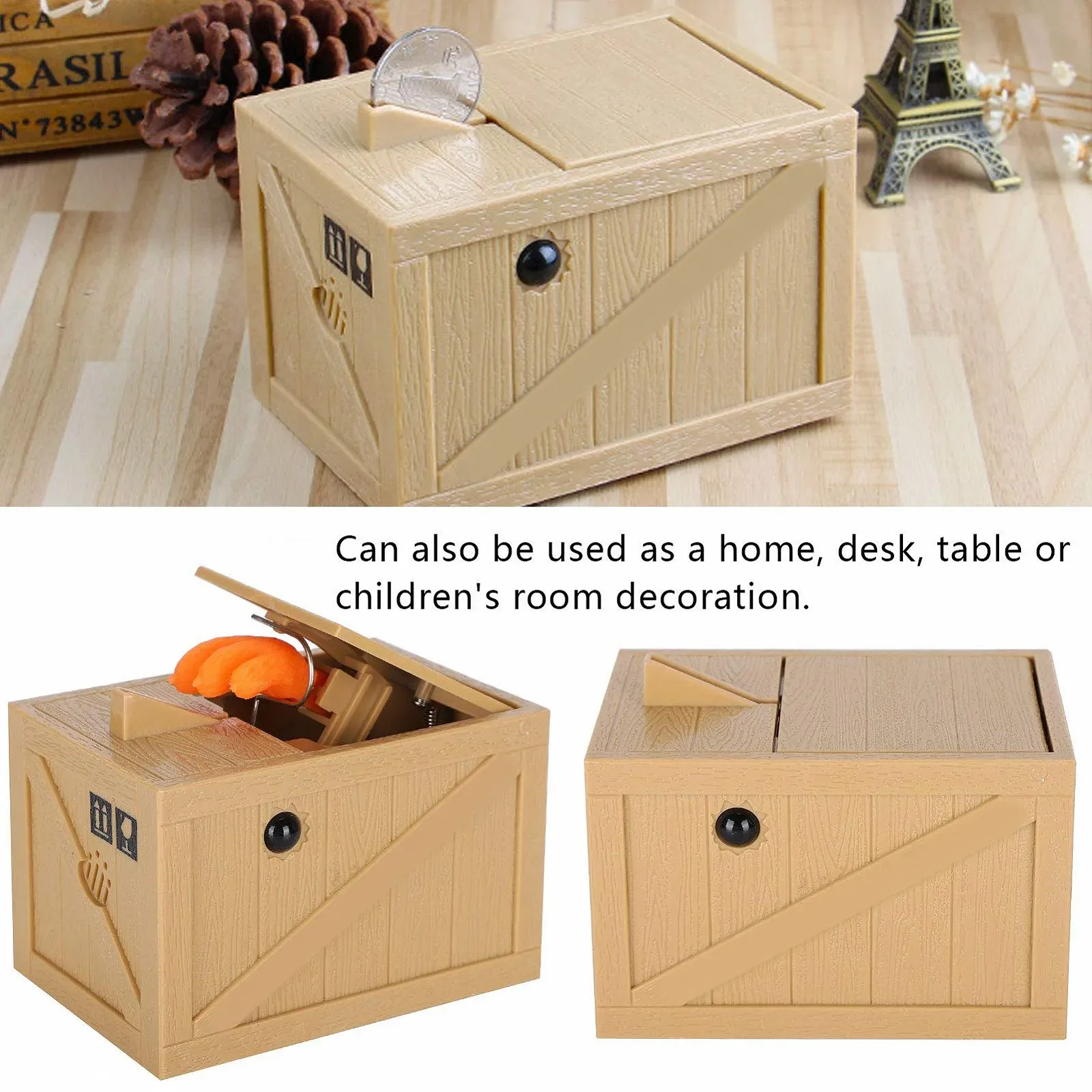 Автоматична скарбничка Tnfeeon Котяча лапа ABS-матеріал іграшка для дітей, фото №4