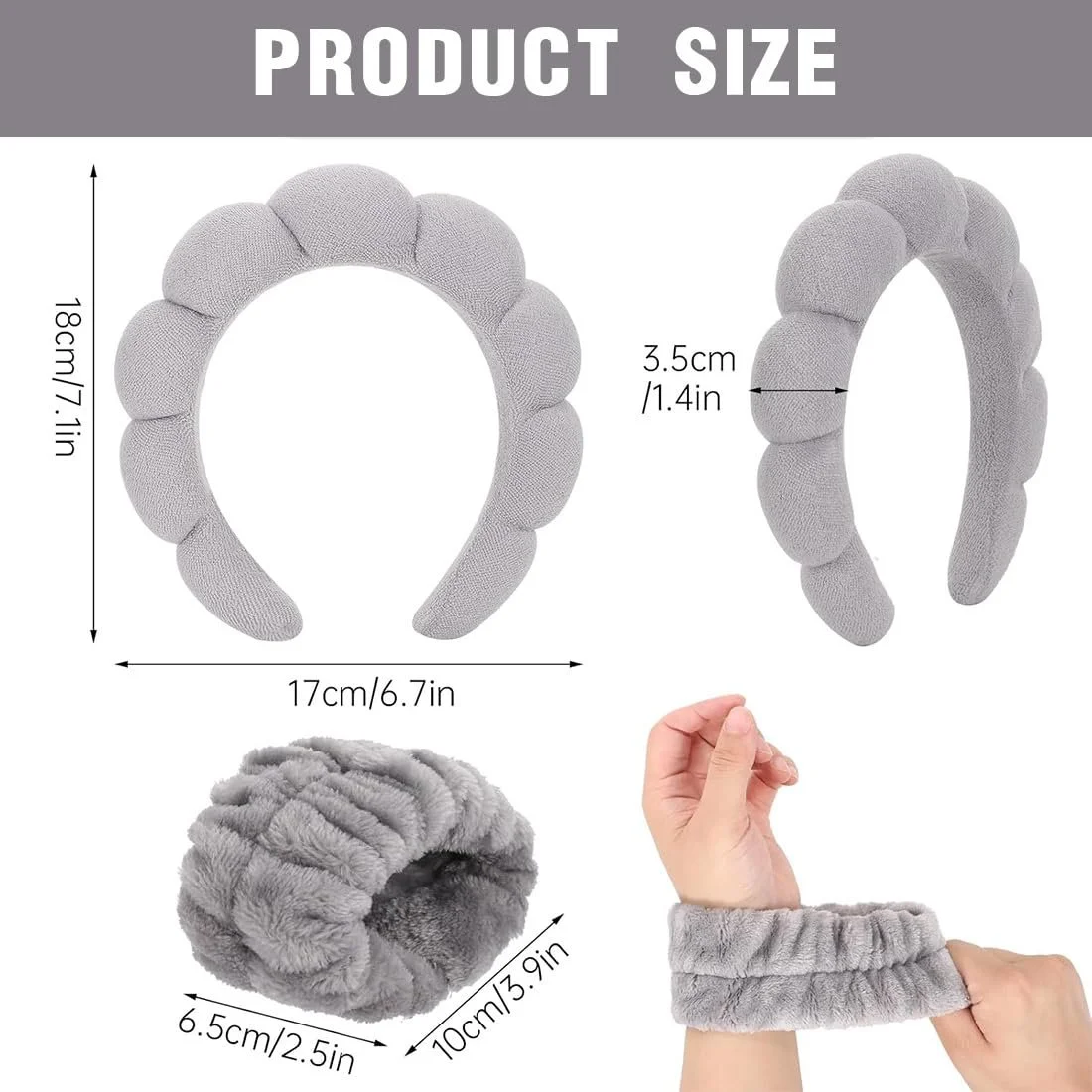 Обруч на голову Sponge, фото №6 Обруч на голову Sponge, фото №6