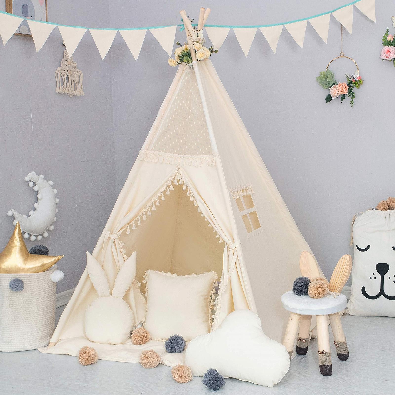 Дитячий Намет Teepee TreeBud Бавовна, Шифон, фото №3