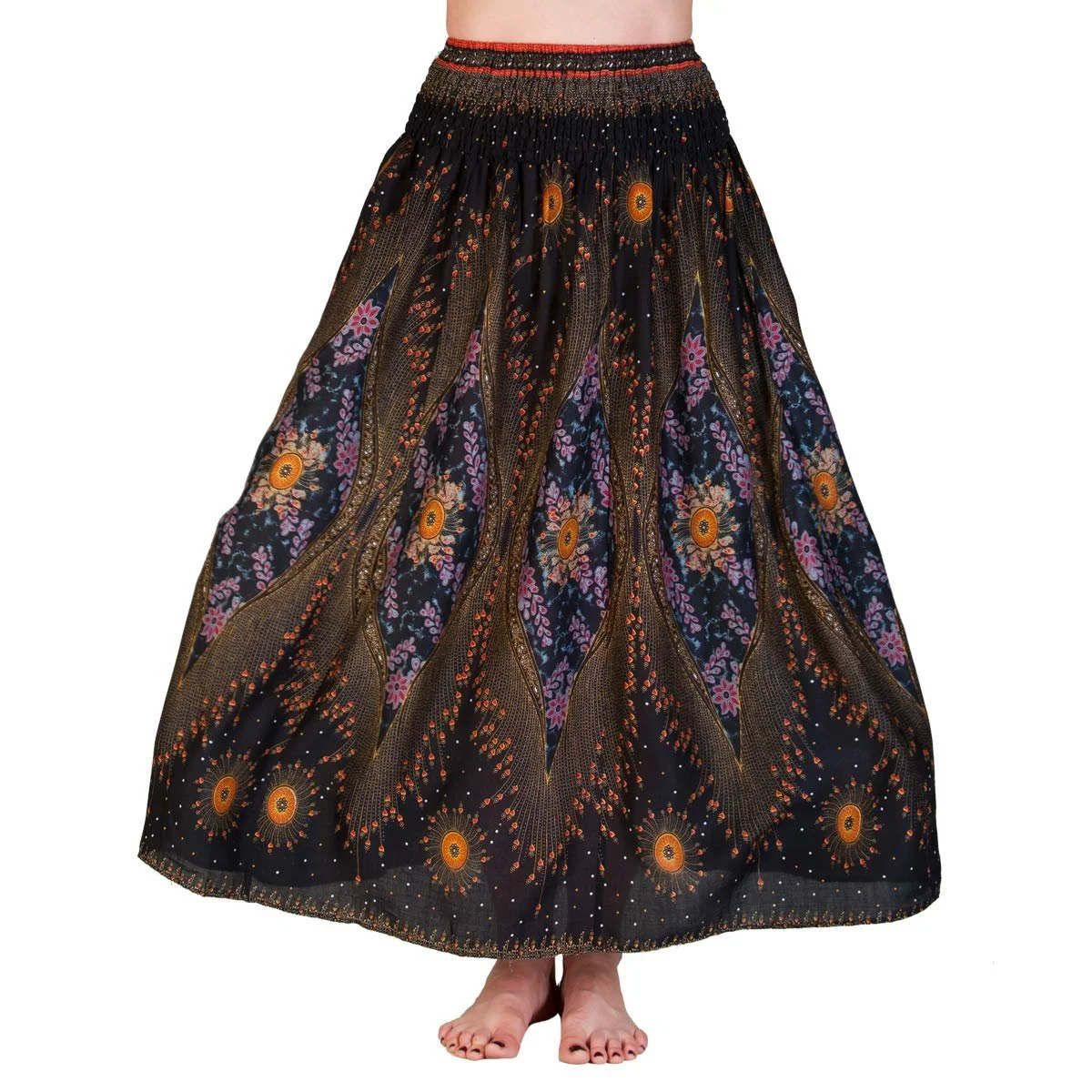 Спідниця Panasiam Літня Однотонна з 100% віскози, фото №3