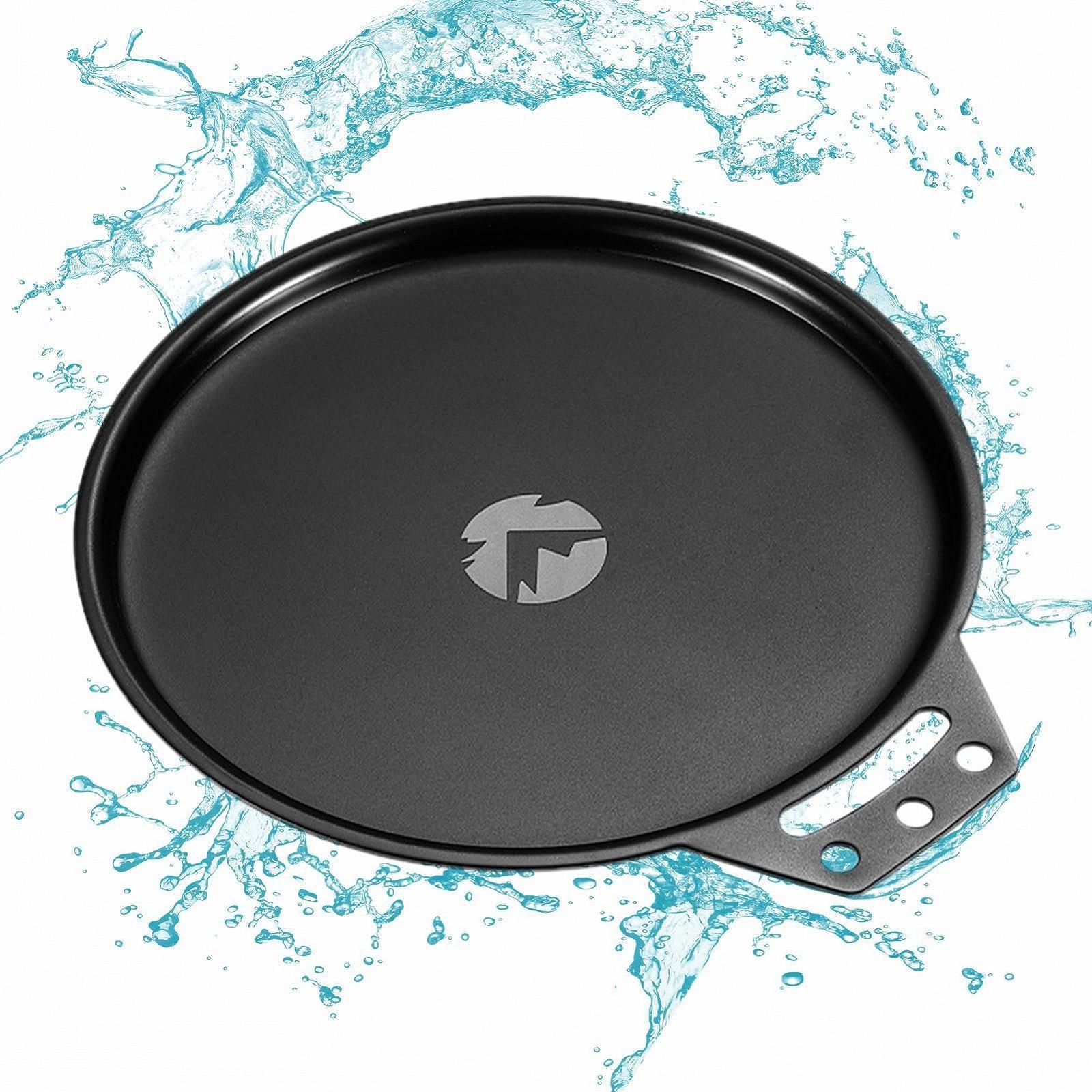 Пароварка Teksome из нержавеющей стали для приготовления пищи, переносная кастрюля, штабелируемая пароварка | Инструмент для приготовления на пару для походов, барбекю на открытом воздухе, фото №5