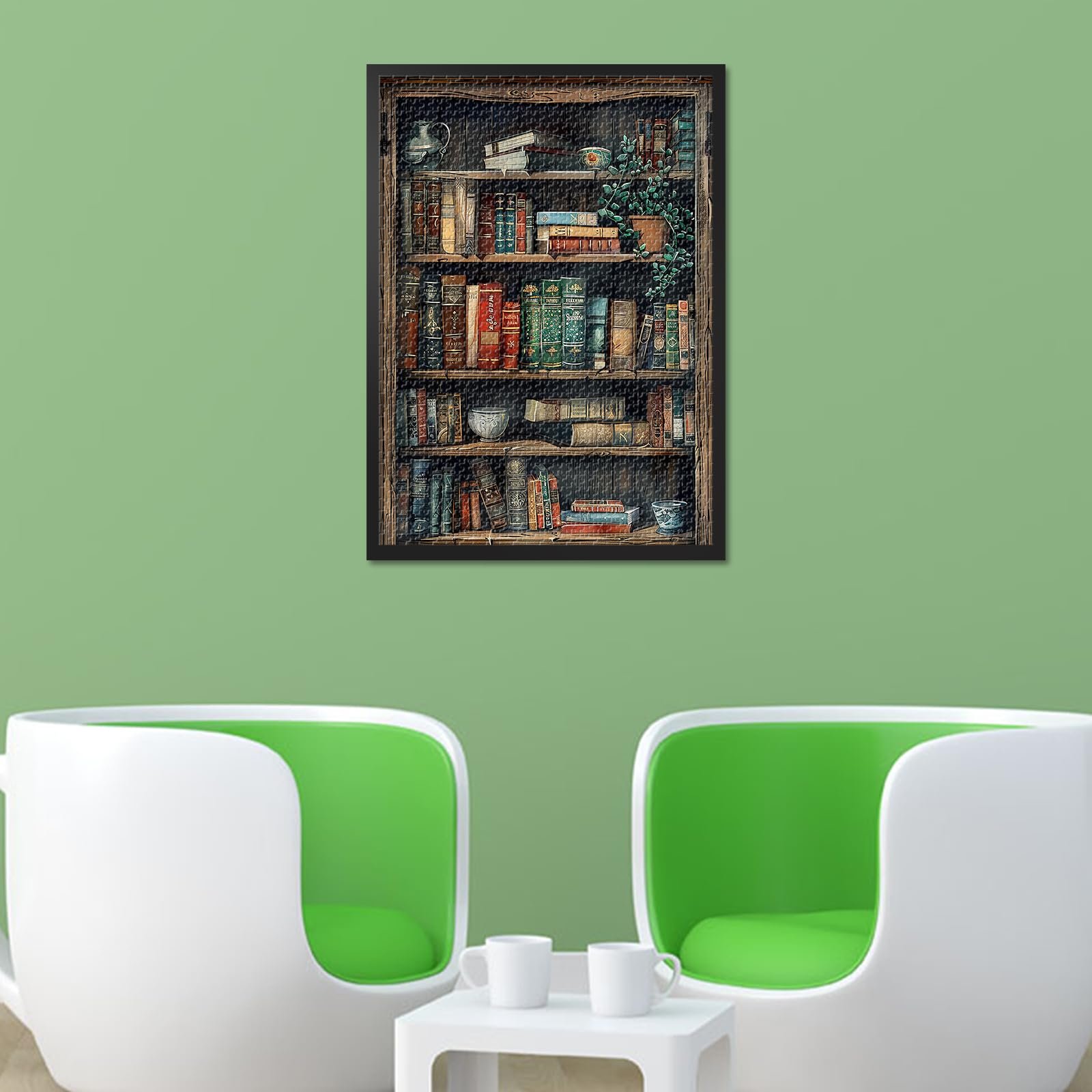 Пазли Vintage Books Series Bookshelf Art 1000 елементів 70 х 50 см, фото №6 Пазли Vintage Books Series Bookshelf Art 1000 елементів 70 х 50 см, фото №6