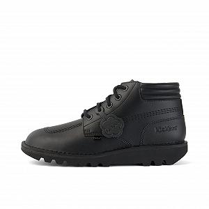 Ботинки Kickers Kick Hi Padded Кожаные synthetic.ua - Фото 1