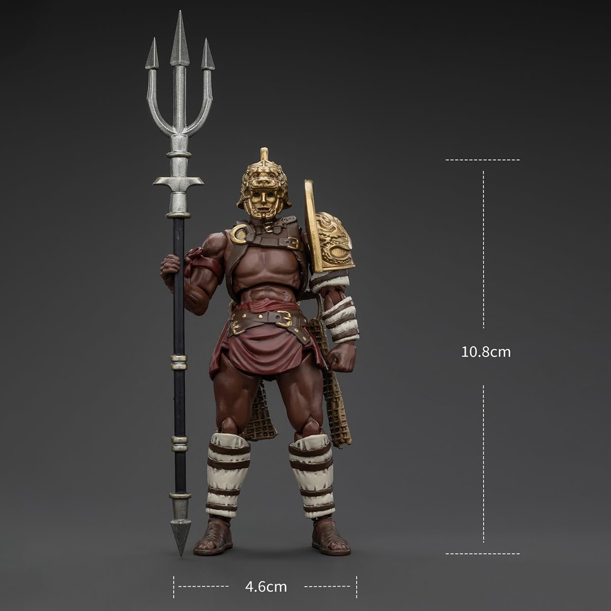 Фигурка Joytoy Strife 1/18 Римский гладиатор Retiarius Gladiator JT00713, фото №5