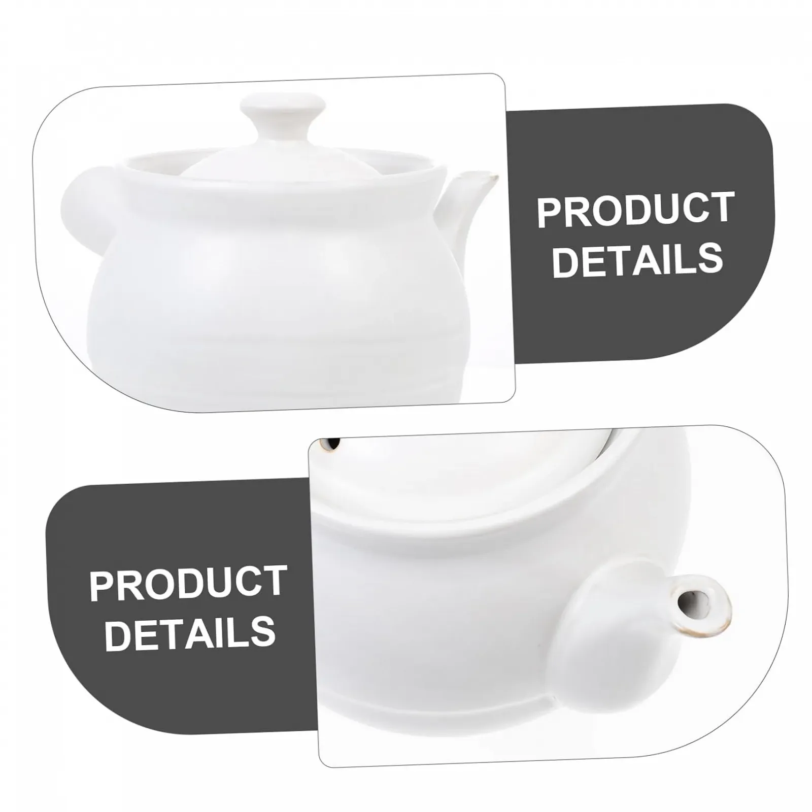 Кастрюля для трав INOOMP Керамическая Антипригарное покрытие, фото №4