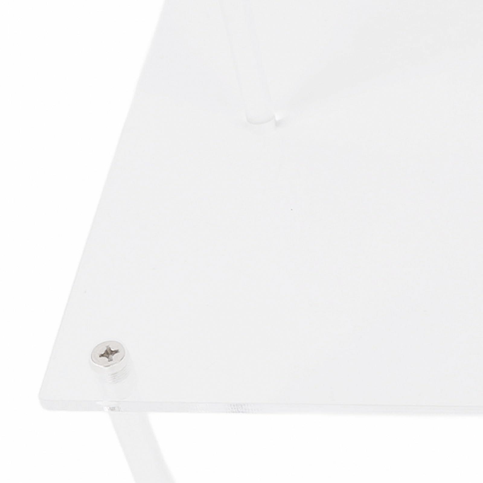 Подставка для ноутбука акриловая, настольный органайзер для принтера с панелью толщиной 5 мм для ноутбука, телевизора, компьютерного монитора, оборудования для потоковой передачи, фото №7