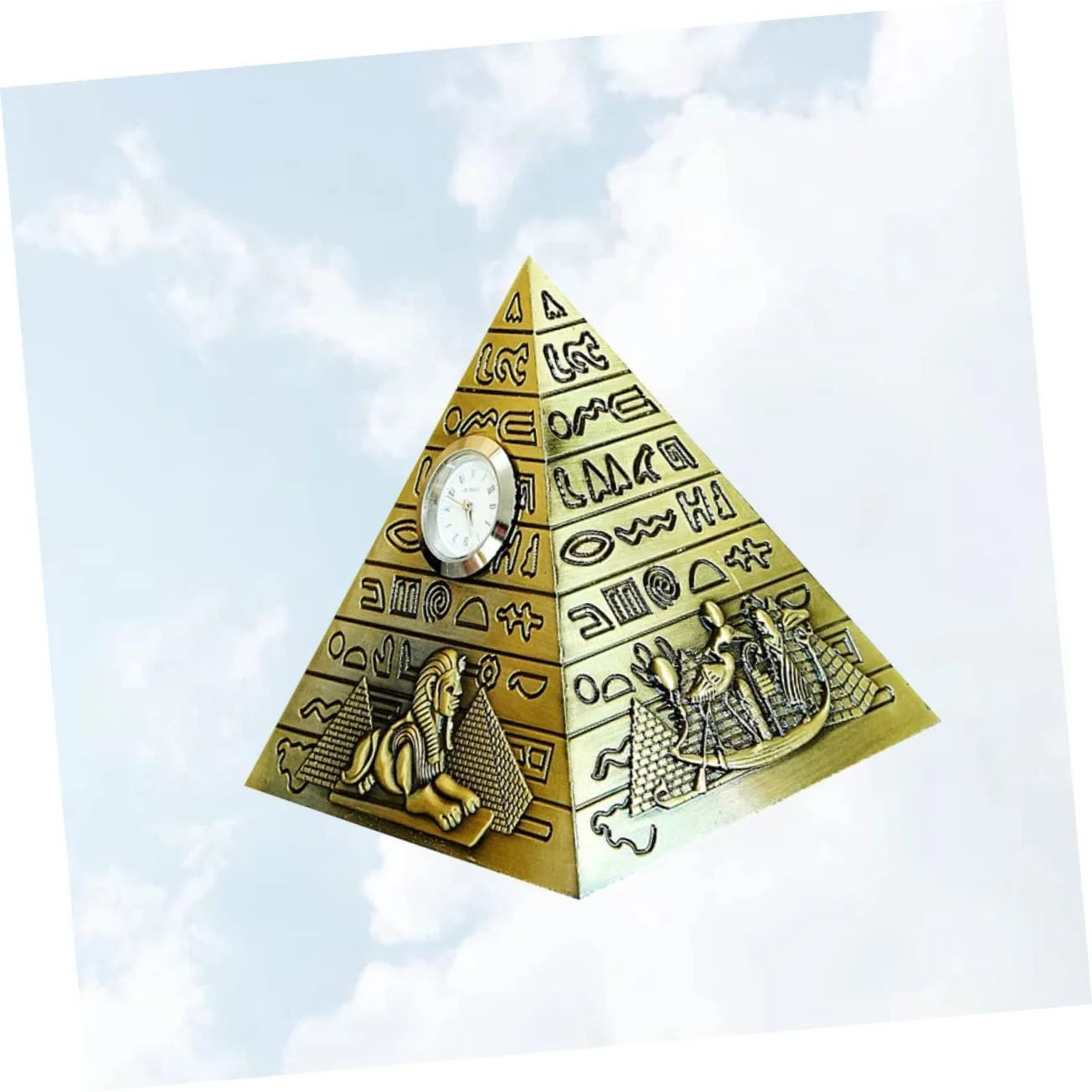 Украшение-пирамида PartyKindom в египетском стиле, украшение для гостиной из алюминиевого сплава, фото №1