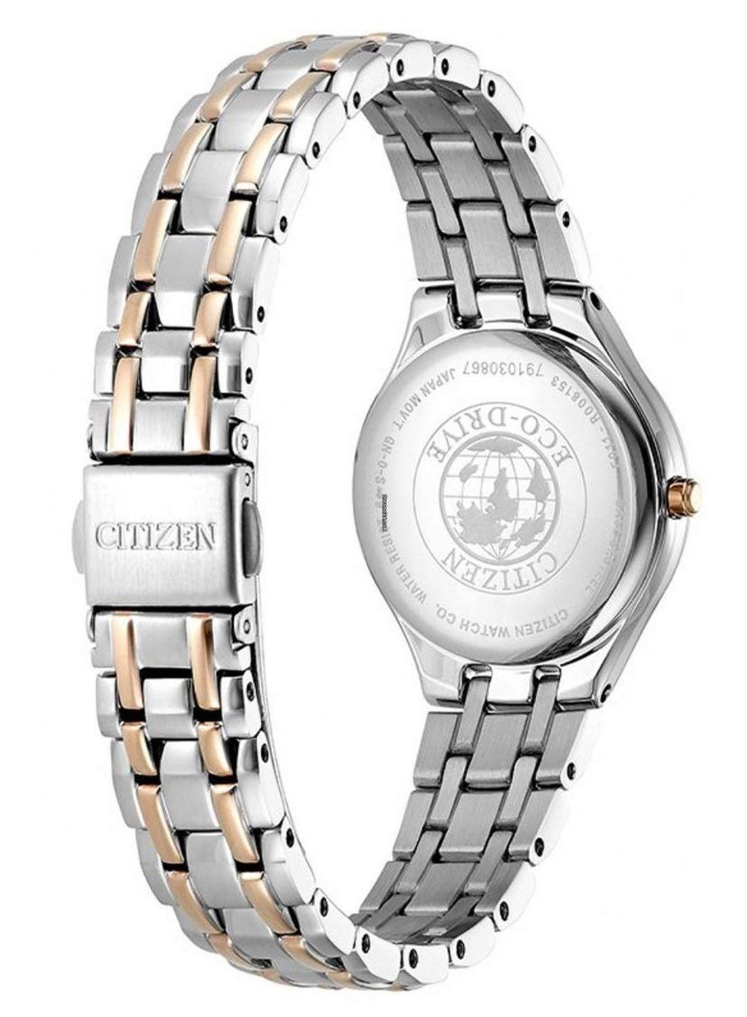 Часы женские Citizen Eco-Drive Аналоговые Ремешок из нержавеющей стали, фото №2 Часы женские Citizen Eco-Drive Аналоговые Ремешок из нержавеющей стали, фото №2