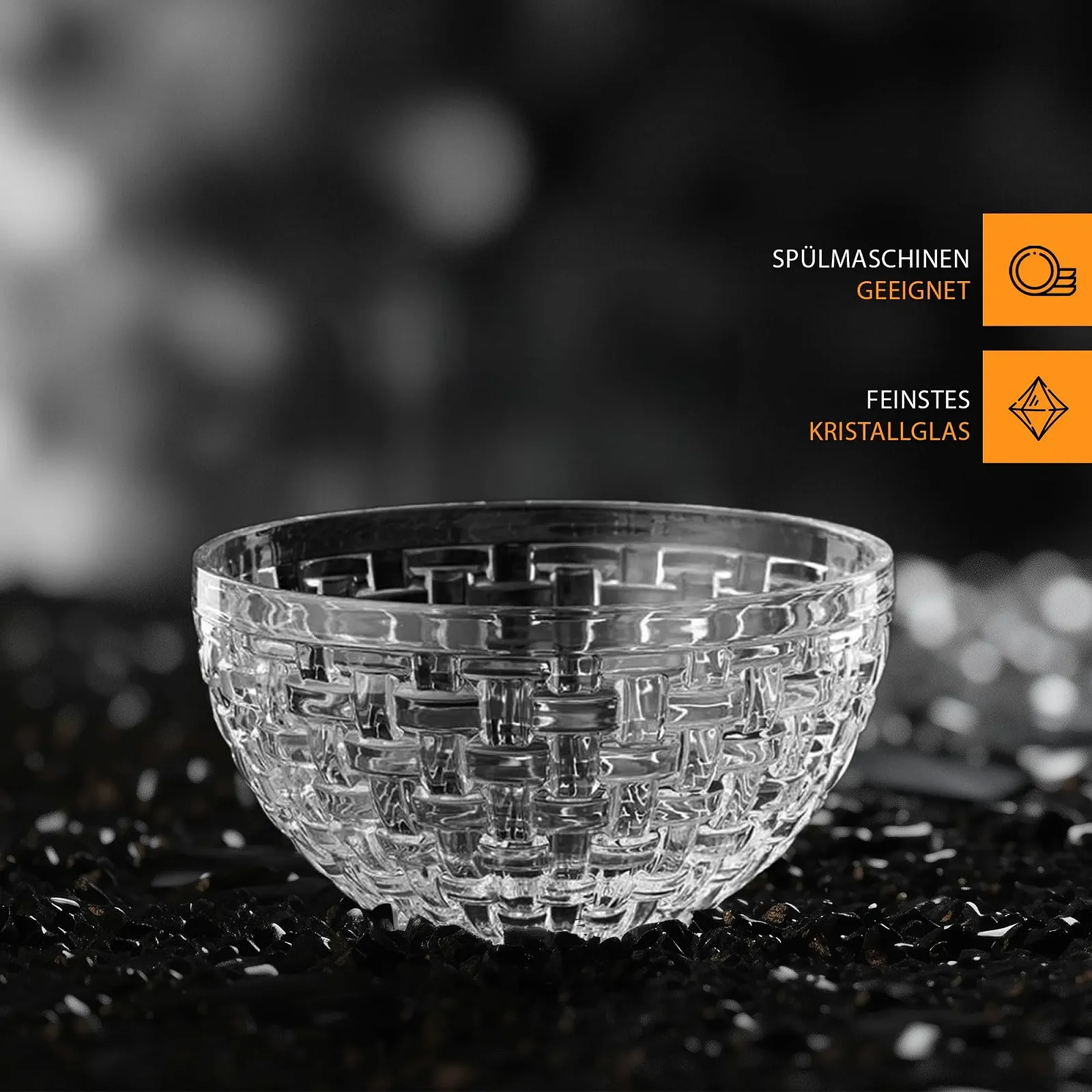 Миска Nachtmann Bossa Nova 15 см Набор из 2 Хрустальные Стеклянные Миски для Десерта, фото №6 Миска Nachtmann Bossa Nova 15 см Набор из 2 Хрустальные Стеклянные Миски для Десерта, фото №6