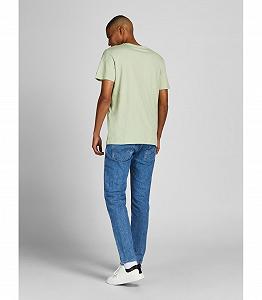 Футболка Jack&Jones TEE SS CREW NECK BLK 12205944-Swamp STANDARD fit Фисташковый 2XL synthetic.ua - Фото 1
