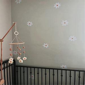 Мобиль Baby Wind Chimes Войлочные Шарики 3D Цветы Детская Кровать Мобиль Деревянные Колокольчики Погремушка Игрушка Кровать Колокольчик Для Детской Кроватки Мальчики Девочки Хаки synthetic.ua - Фото 1
