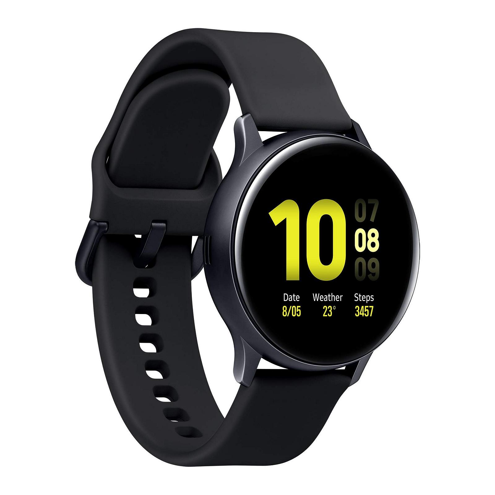 Смарт-годинник Samsung Galaxy Watch Active 2 (Bluetooth) 40 мм, алюміній, чорний, фото №3