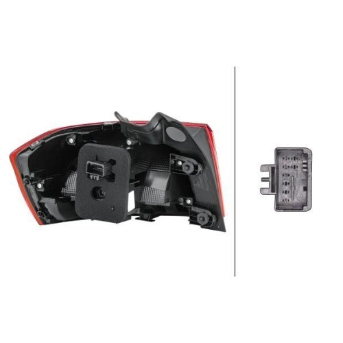 Задний фонарь HELLA 2SD 011 889-061 для VW, правый, фото №2