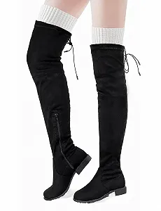 Жіночі теплі шкарпетки вище коліна synthetic.ua - Фото 1