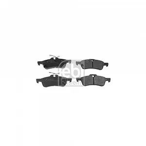 Комплект тормозных колодок, дисковый тормоз FEBI BILSTEIN 116283 для DAIHATSU HONDA TOYOTA synthetic.ua - Фото 1