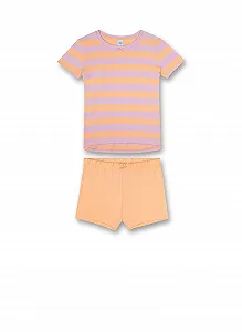 Коротка піжама Sanetta для дівчаток - Фото 1