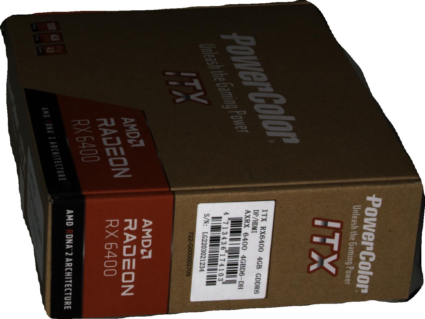 Видеокарта PowerColor AMD Radeon RX 6400 4GB GDDR6 ITX, фото №6