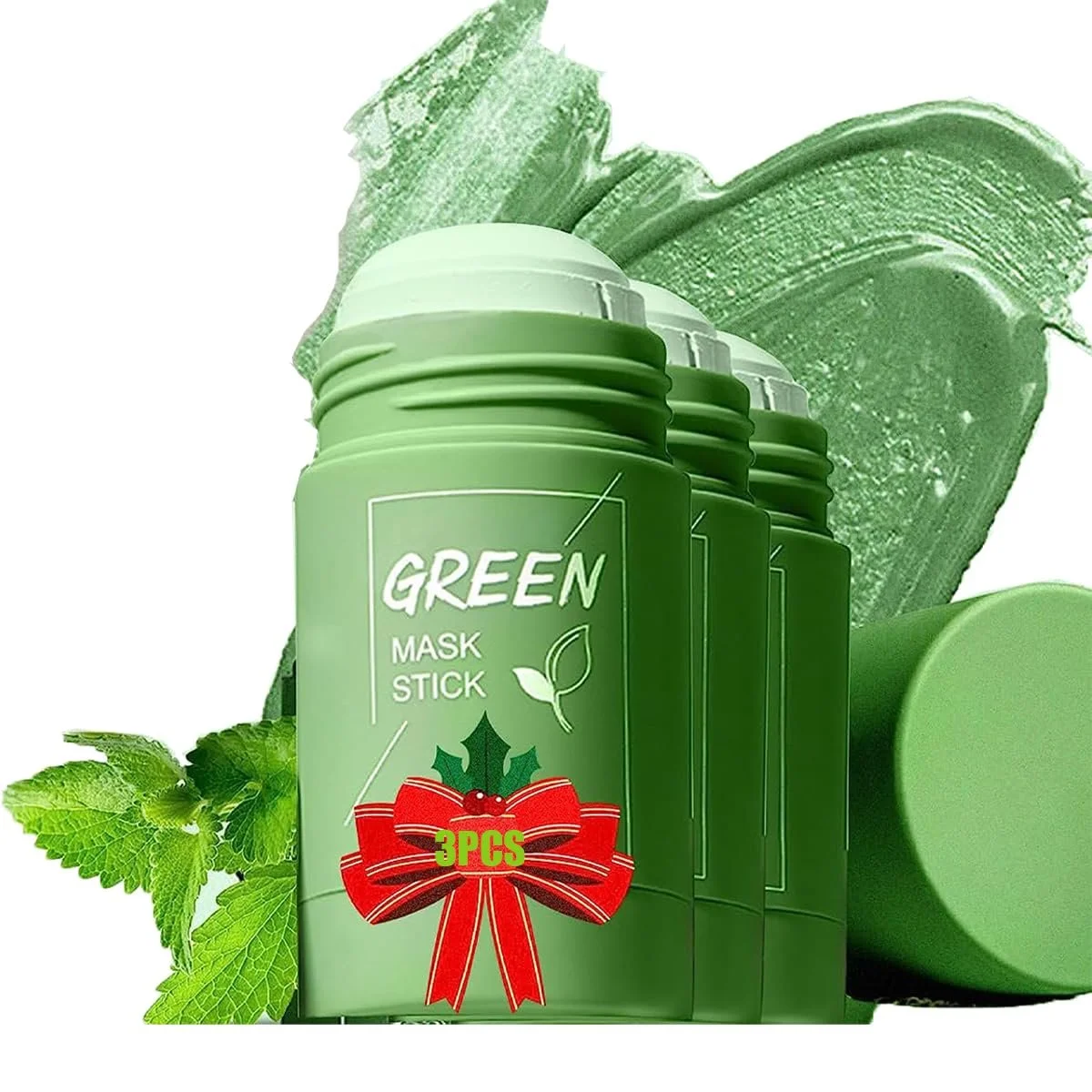 Маска-стик Green Tea Очищающая с экстрактом зеленого чая для удаления черных точек, увлажнения лица, контроля жирности, глубокого очищения пор, для всех типов кожи, 3 шт, фото №7