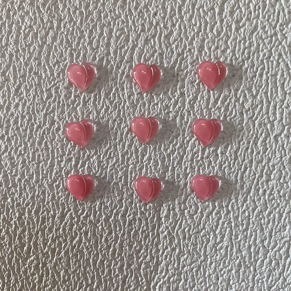 Прикраса для нігтів Серце, 100 шт., фото №4