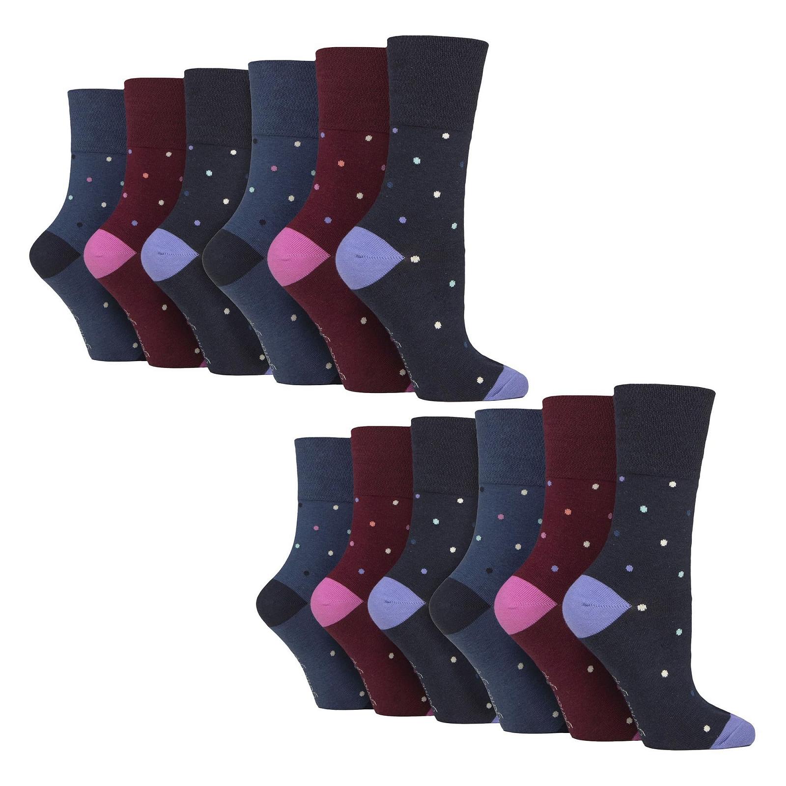 Жіночі шкарпетки SOCK SHOP GENTLE GRIP Бавовна, 12 пар, фото №1