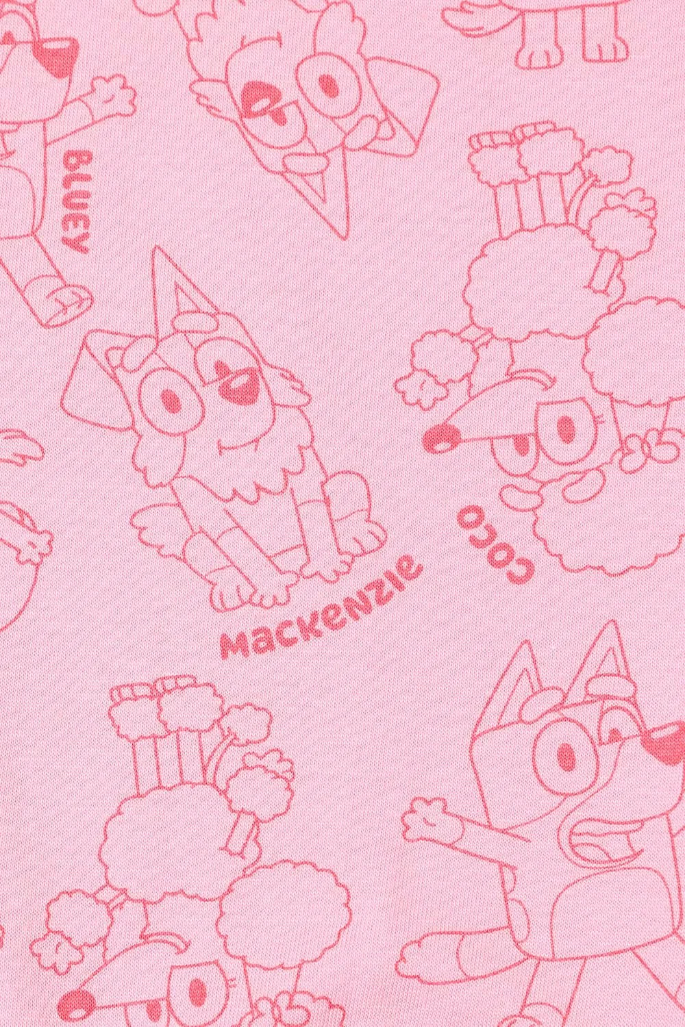 Піжамний набір Bluey Для дівчаток Найкращі друзі Довгий, фото №5 Піжамний набір Bluey Для дівчаток Найкращі друзі Довгий, фото №5